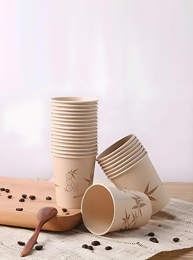 Vasos de papel desechables (PE/PLA)