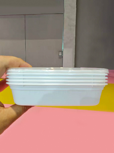 Envases alimentarios desechables moldeados por inyección (PE/PLA)